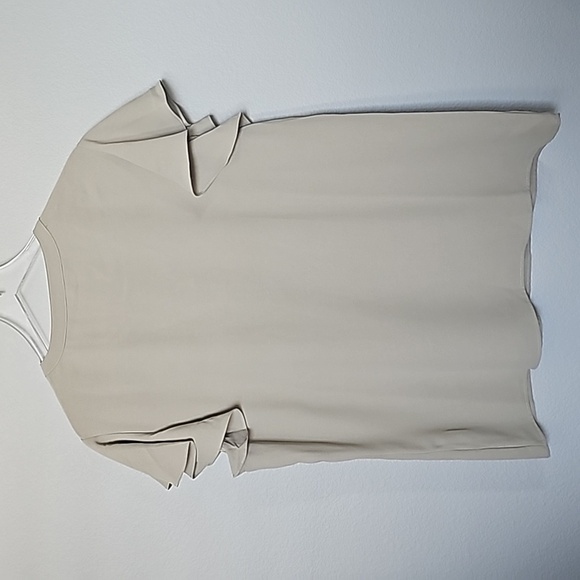 Sage green flutter sleeve blouse 2X - Picture 6 of 6